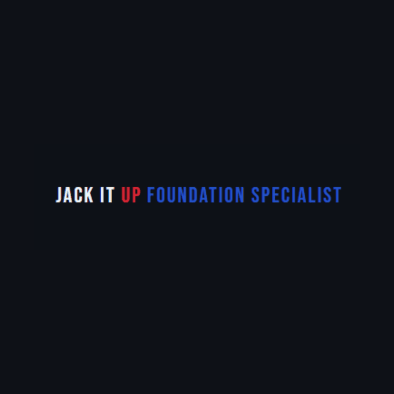 Jack it Up Foundation Specialists