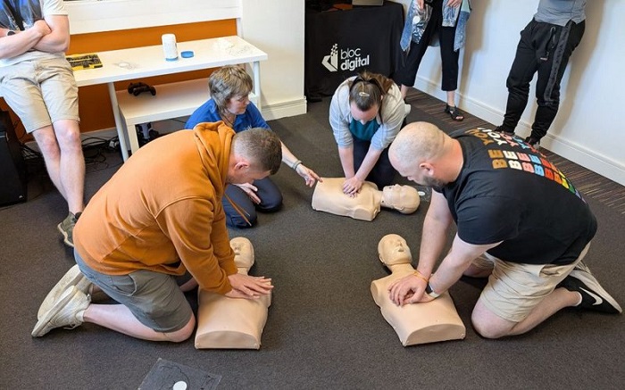 First Aid Training On Site