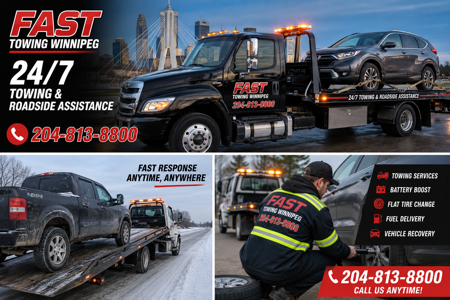 Fast Towing Winnipeg