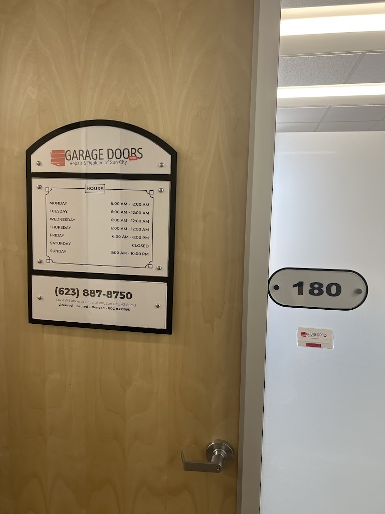 AZ Garage Doors Today Repair & Replace Of Sun City