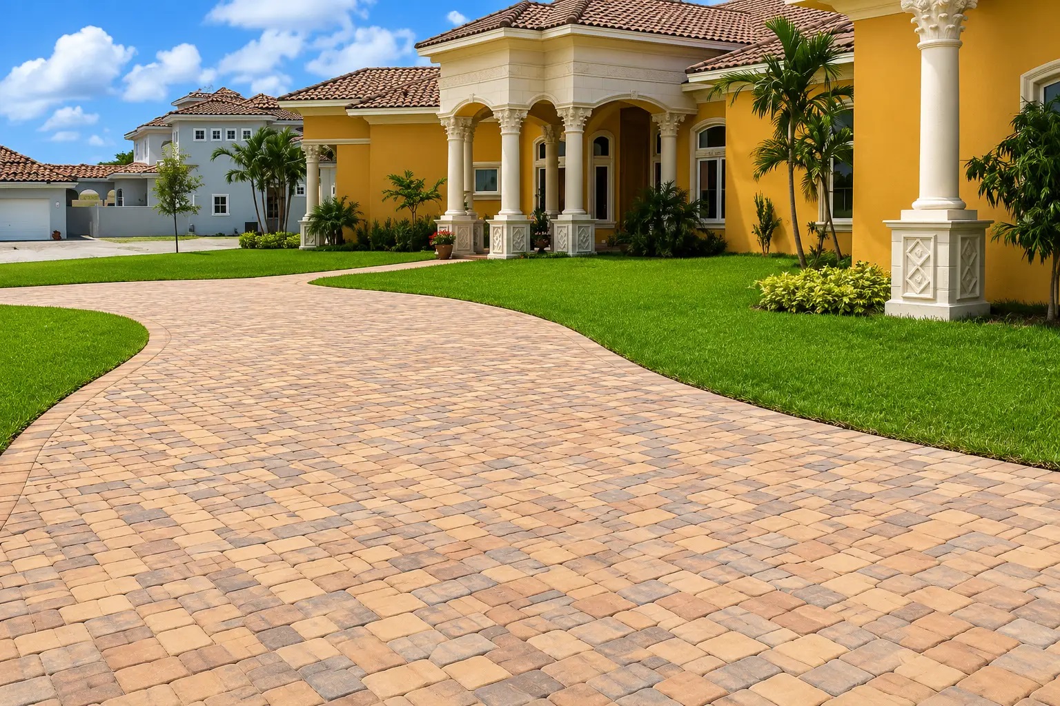 Davie Paving: Patio & Pool Deck Paving