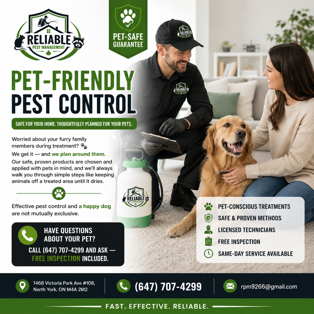 Reliable Pest Management