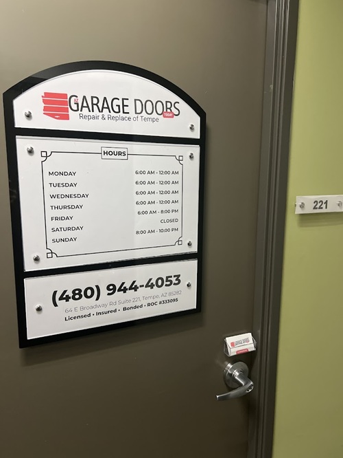AZ Garage Doors Today Repair & Replace Of Tempe
