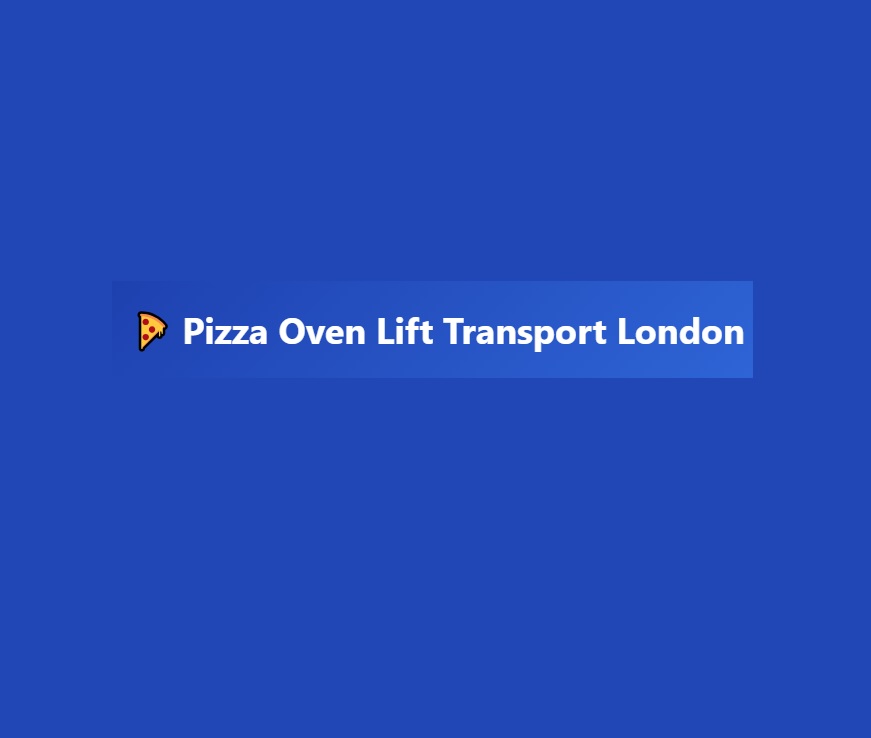 Pizza Oven Lift Transport London
