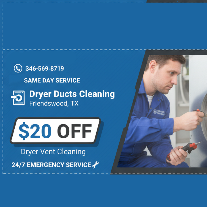 Friendswood Dryer Duct Cleaning TX
