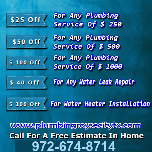 Plumbing Royse City TX