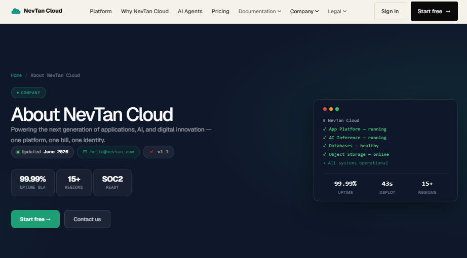 NevTan Cloud