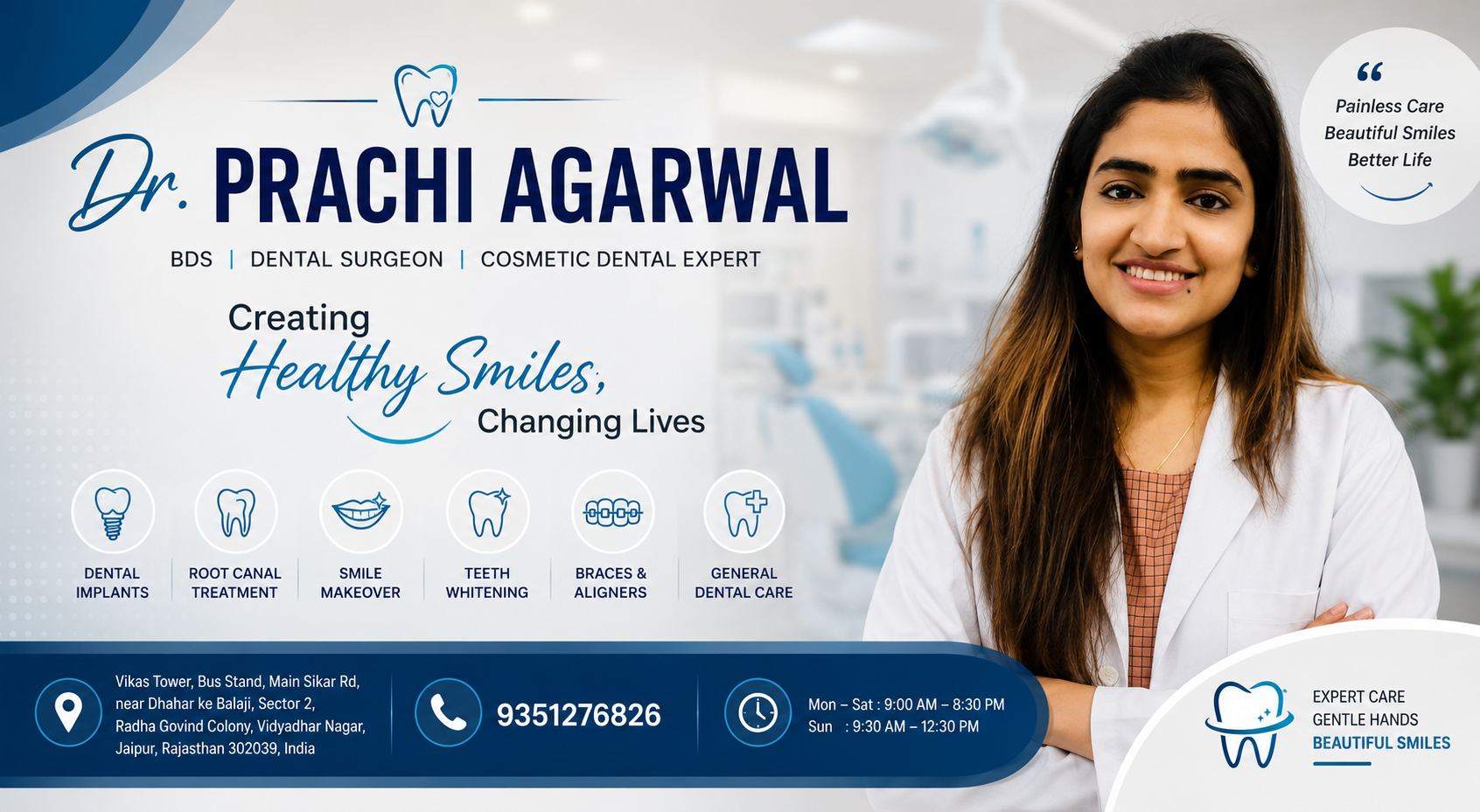 Dr. Prachi Agarwal- Dentist in Jaipur