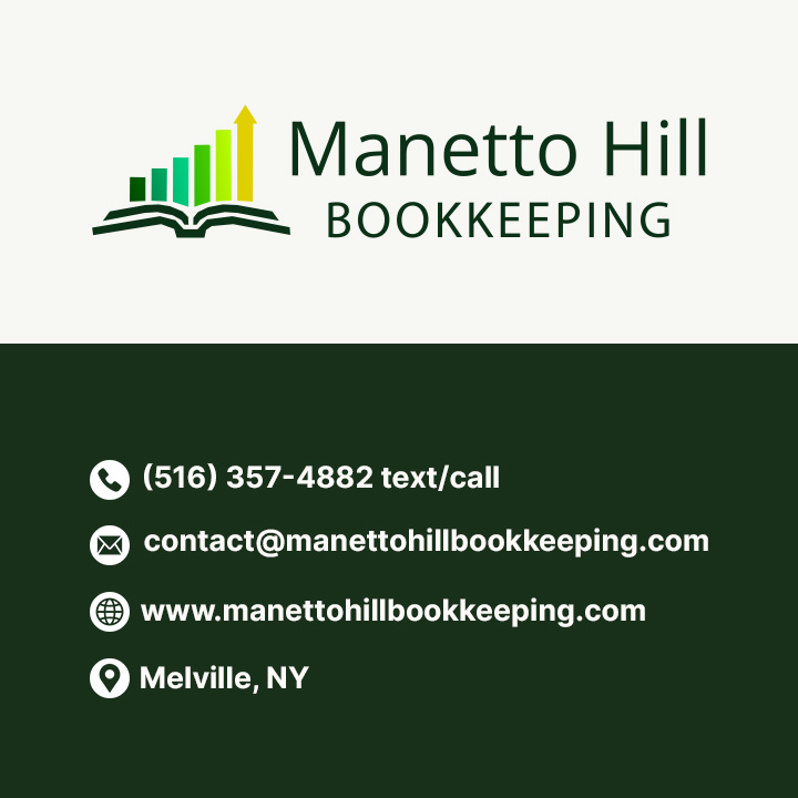 Manetto Hill Bookkeeping