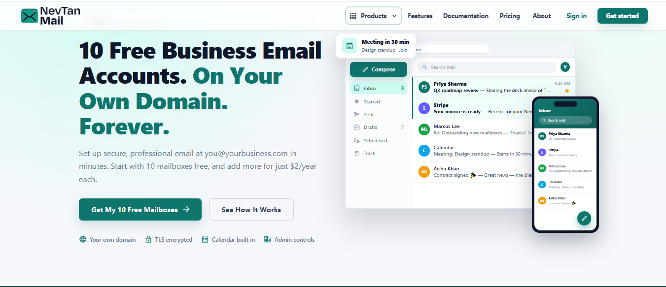 NevTan Mail
