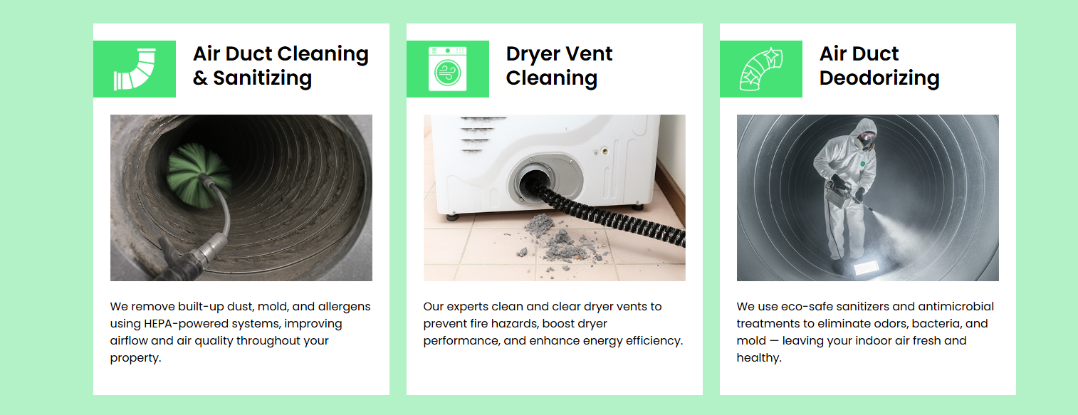 Air Duct Vent Cleaning Friendswood TX