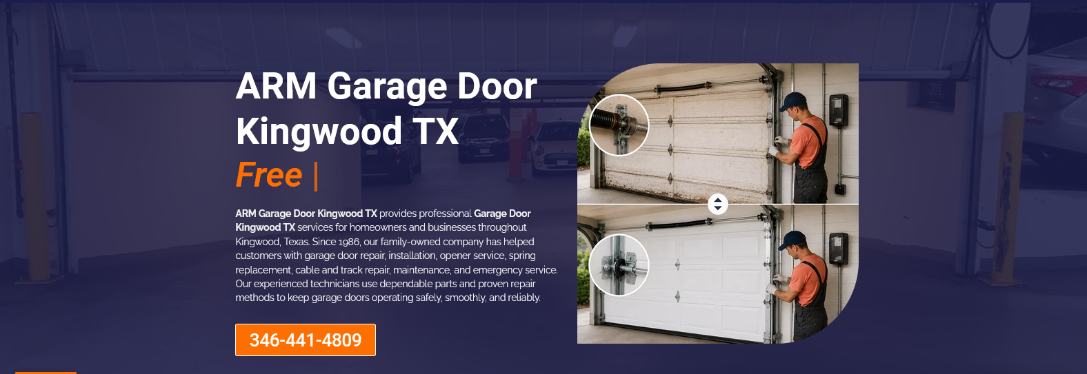 ARM Garage Door Kingwood TX