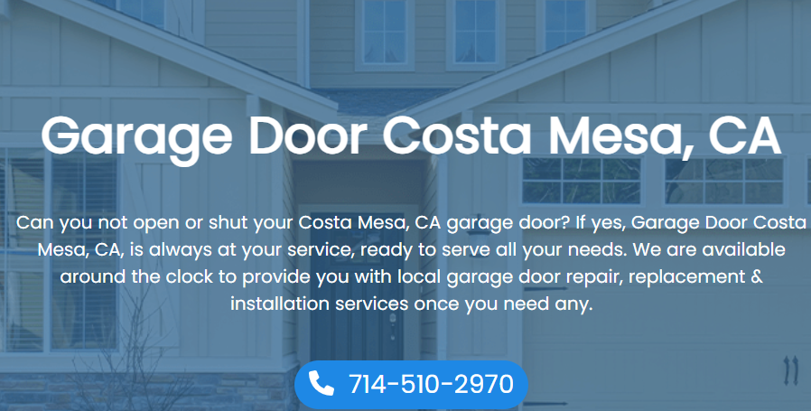 Garage Door Costa Mesa, CA
