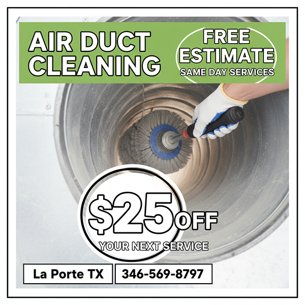 Air Duct Vent Cleaning La Porte TX