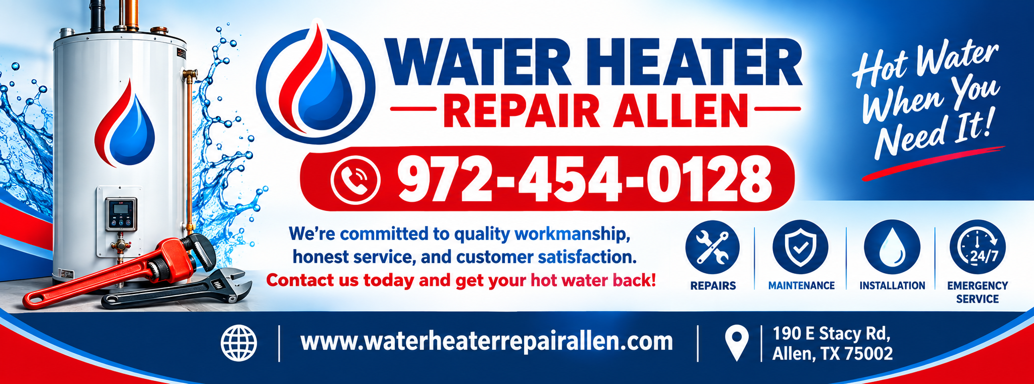 Water Heater Repair Allen