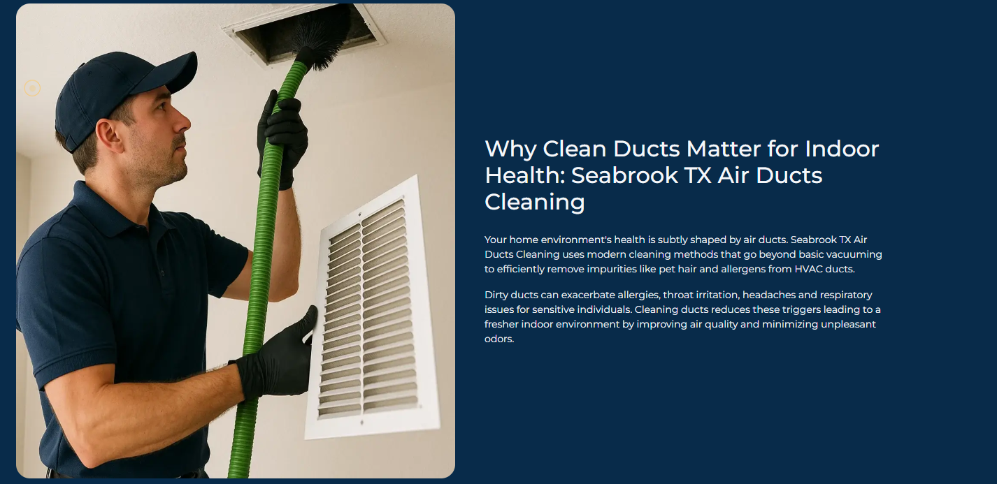 Seabrook TX Air Ducts Cleaning