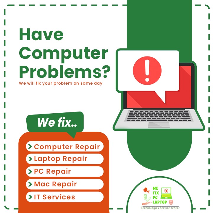 We Fix PC Laptop