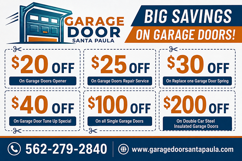 Garage Door Santa Paula