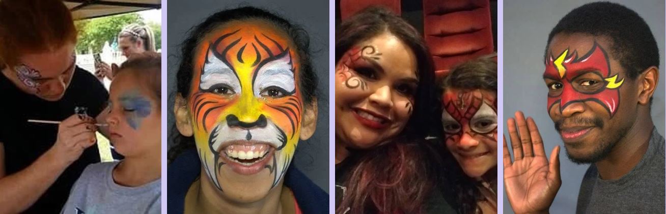 Color Theory Face Painting