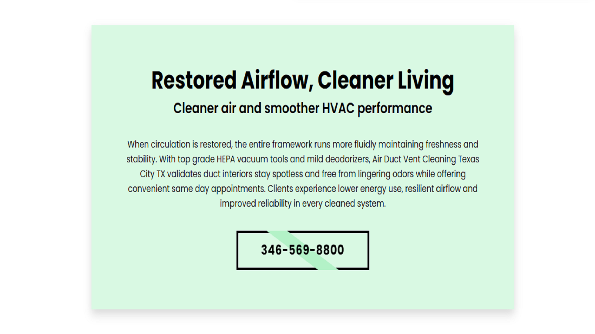 Air Duct Vent Cleaning Texas City TX