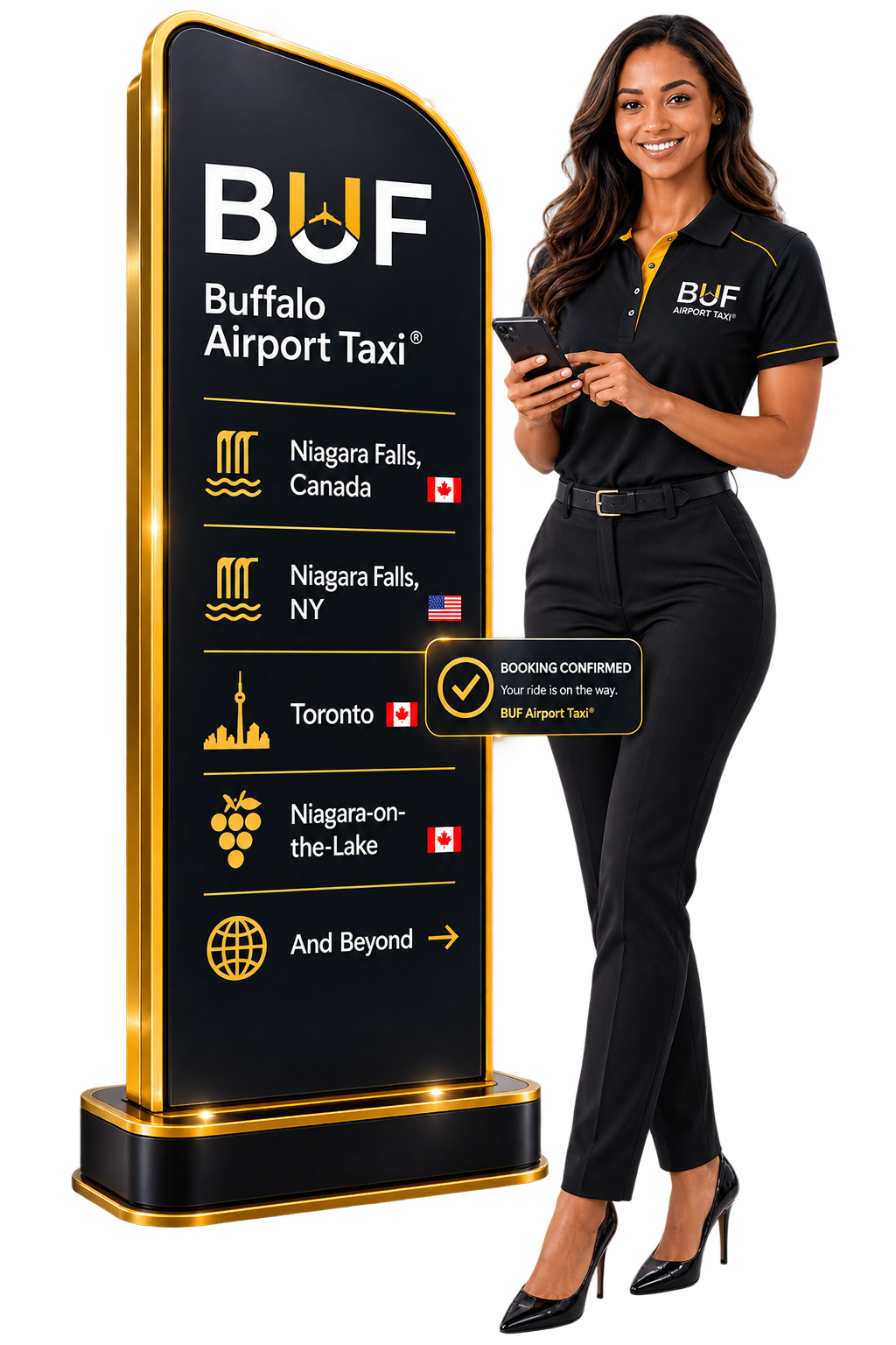 BUF Buffalo Airport taxi
