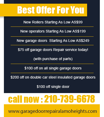 Garage Door Repair Alamo Heights TX