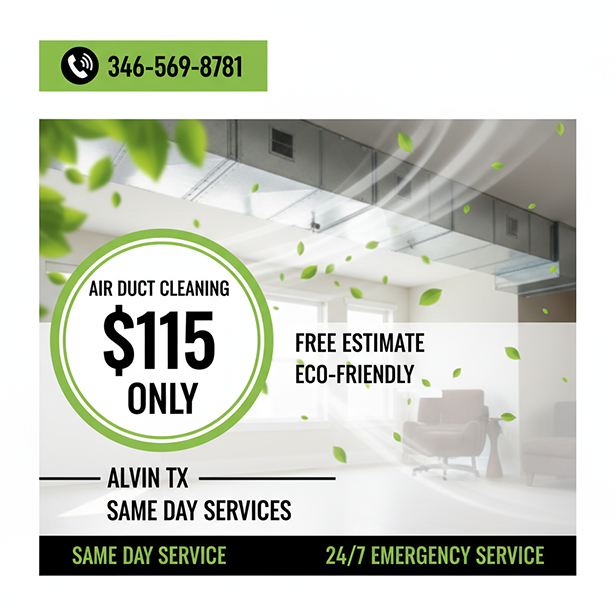 Air Duct Vent Cleaning Alvin TX