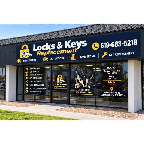 Locks & Keys Replacement