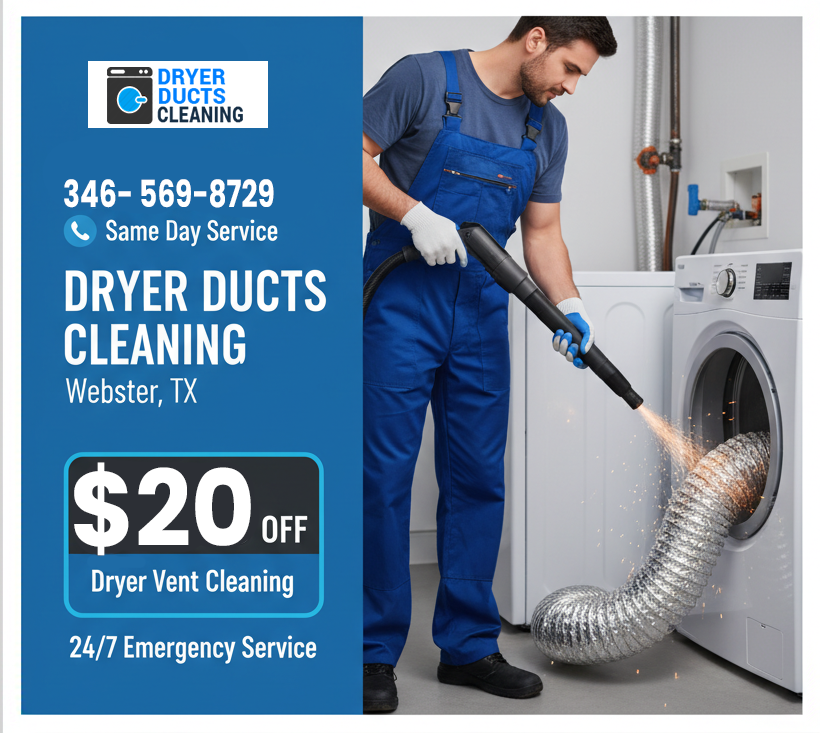 Webster Dryer Duct Cleaning TX