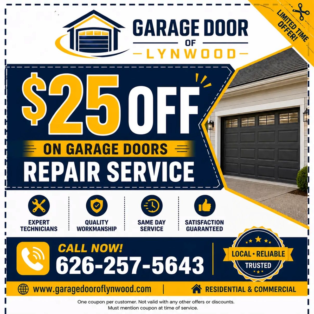 Garage Door of Lynwood CA