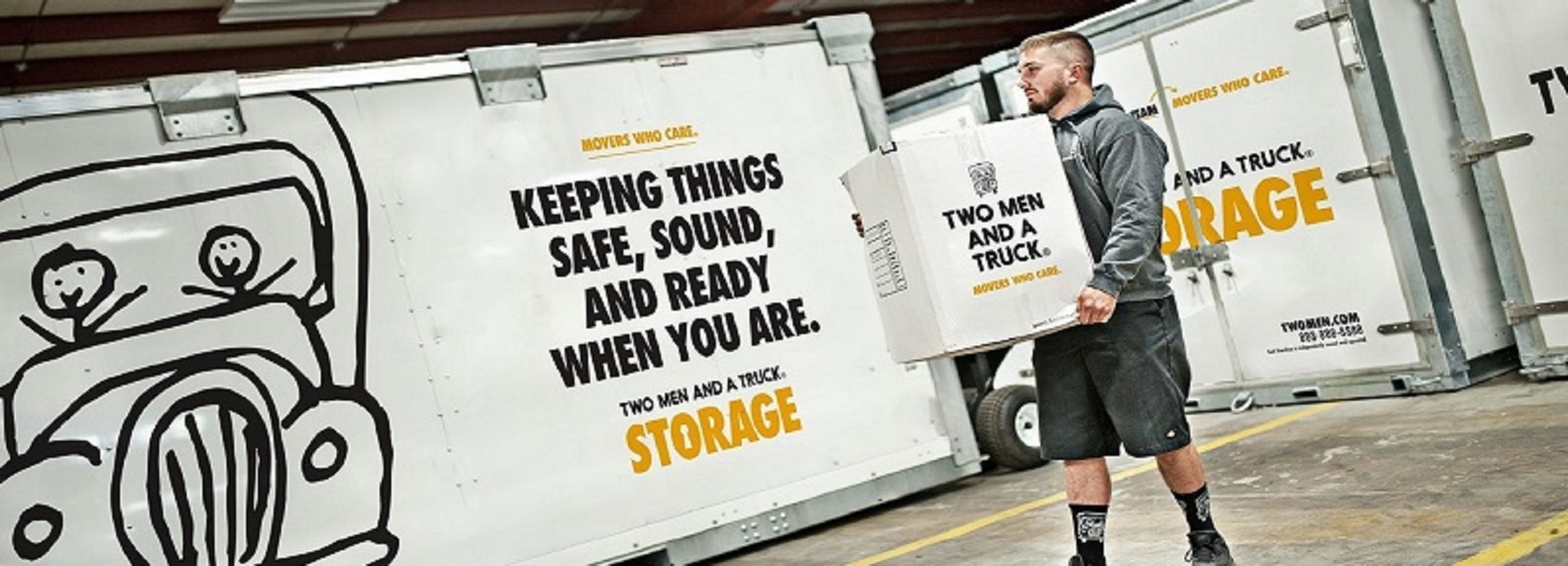 Two Men and a Truck Moving and Storage