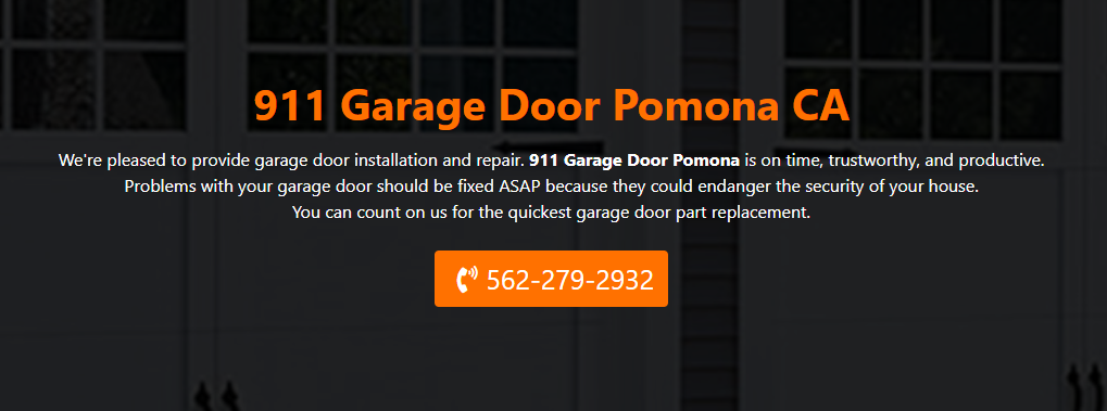 911 Garage Door Pomona