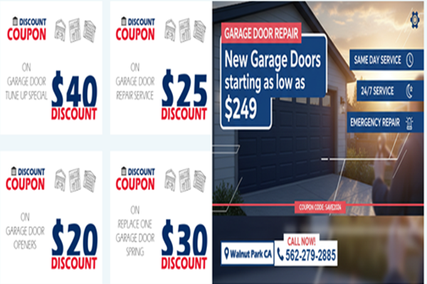 Just Garage Door Repair Walnut Park CA